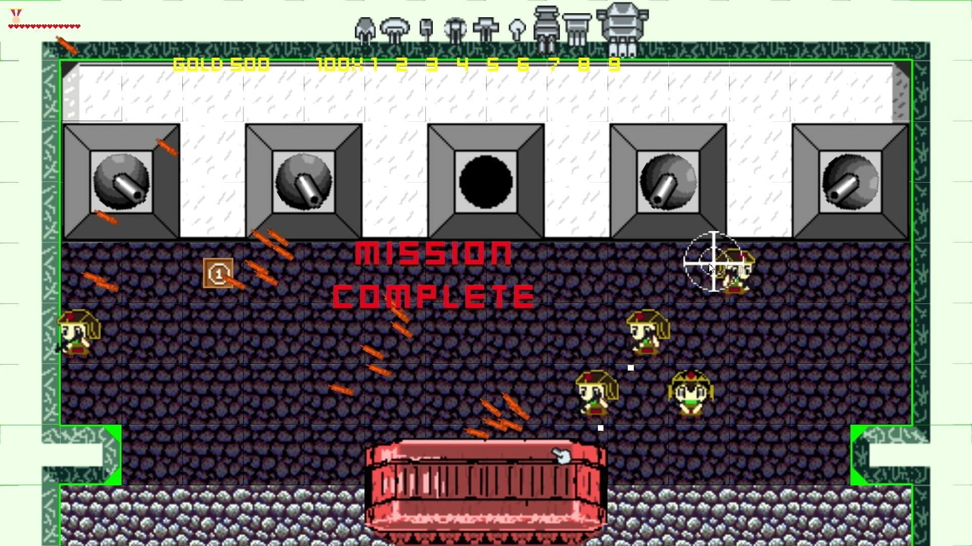 Starry Moon Island: Cannon War MP03 screenshot 4