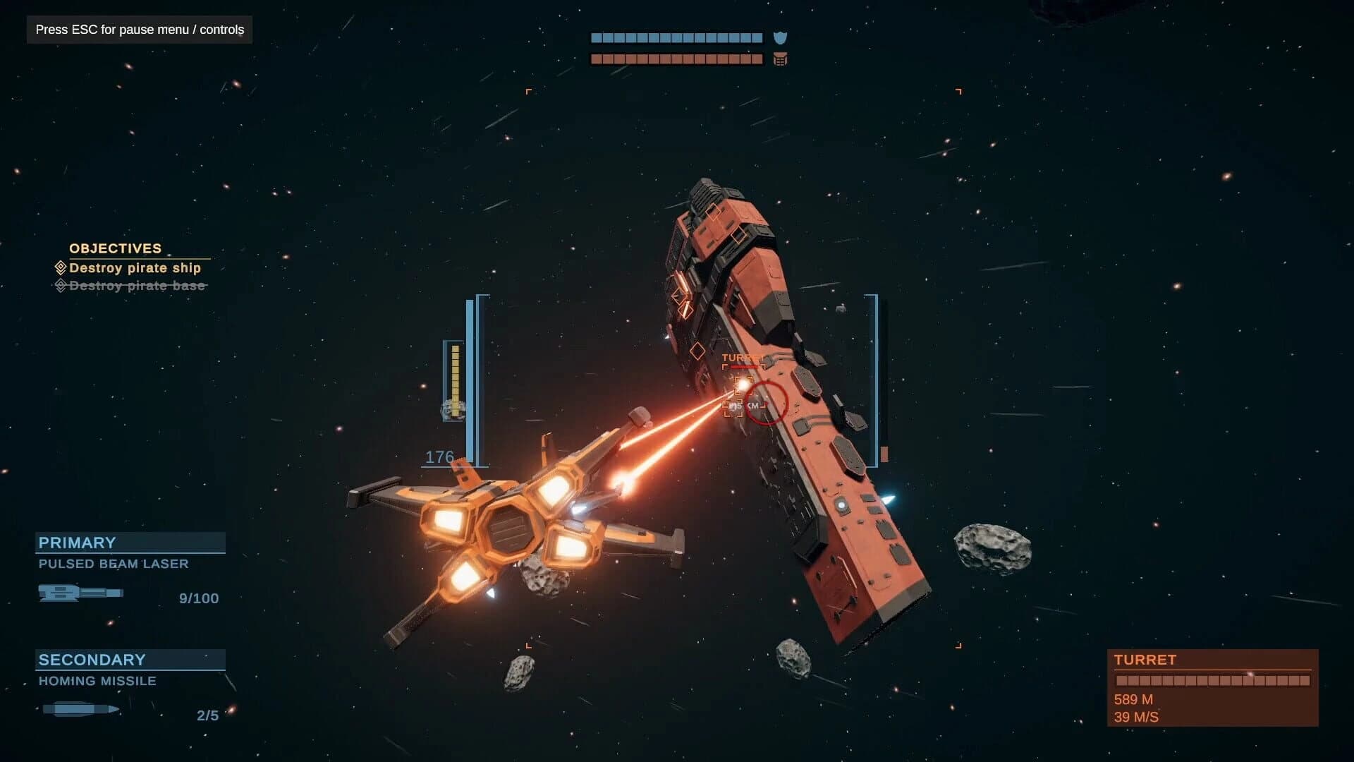 Starship Fighters: Galactic Warfare screenshot 3