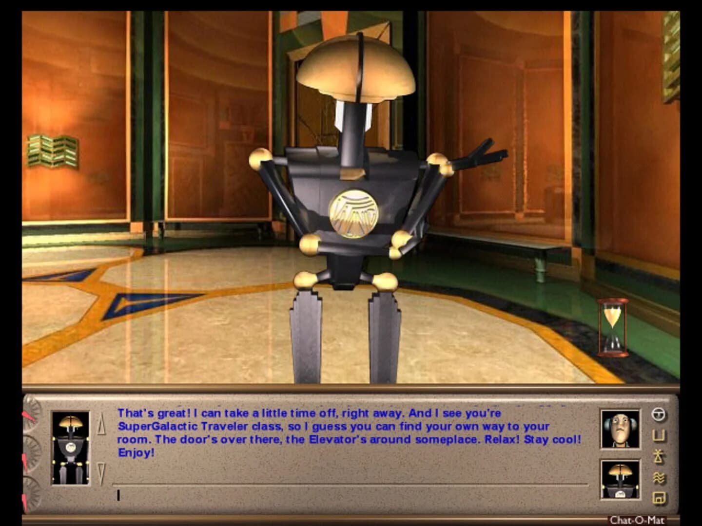 Starship Titanic screenshot 1