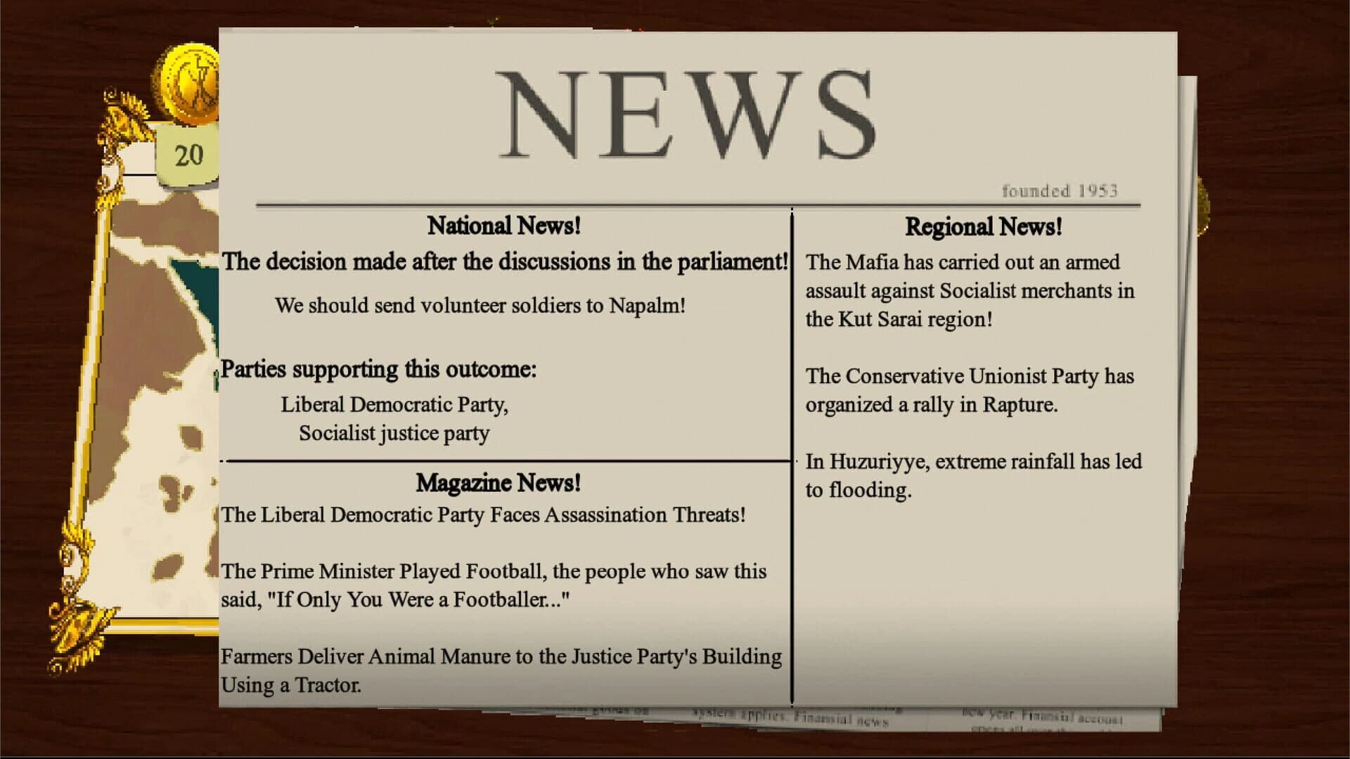 Statecraft: Corrupted Democracy screenshot 4