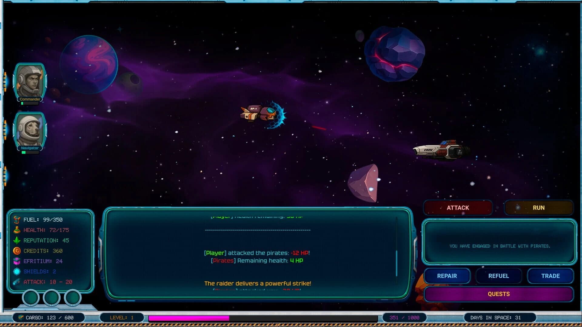 Stellar Freight: Echoes of the Void screenshot 4