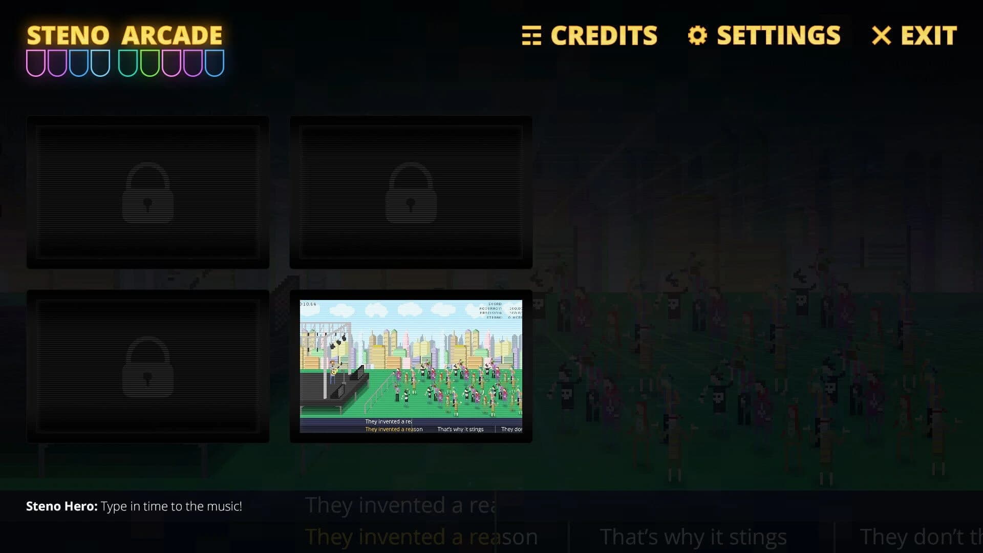 Steno Arcade screenshot 4
