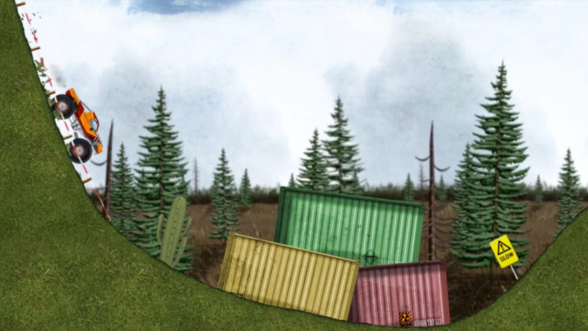 Stickman Downhill Monstertruck screenshot 5