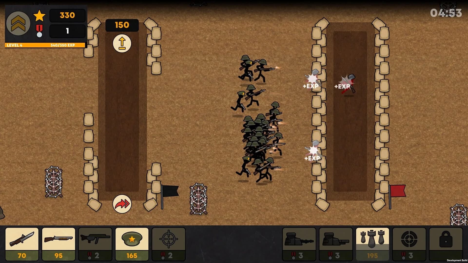 Stickman Trenches screenshot 1