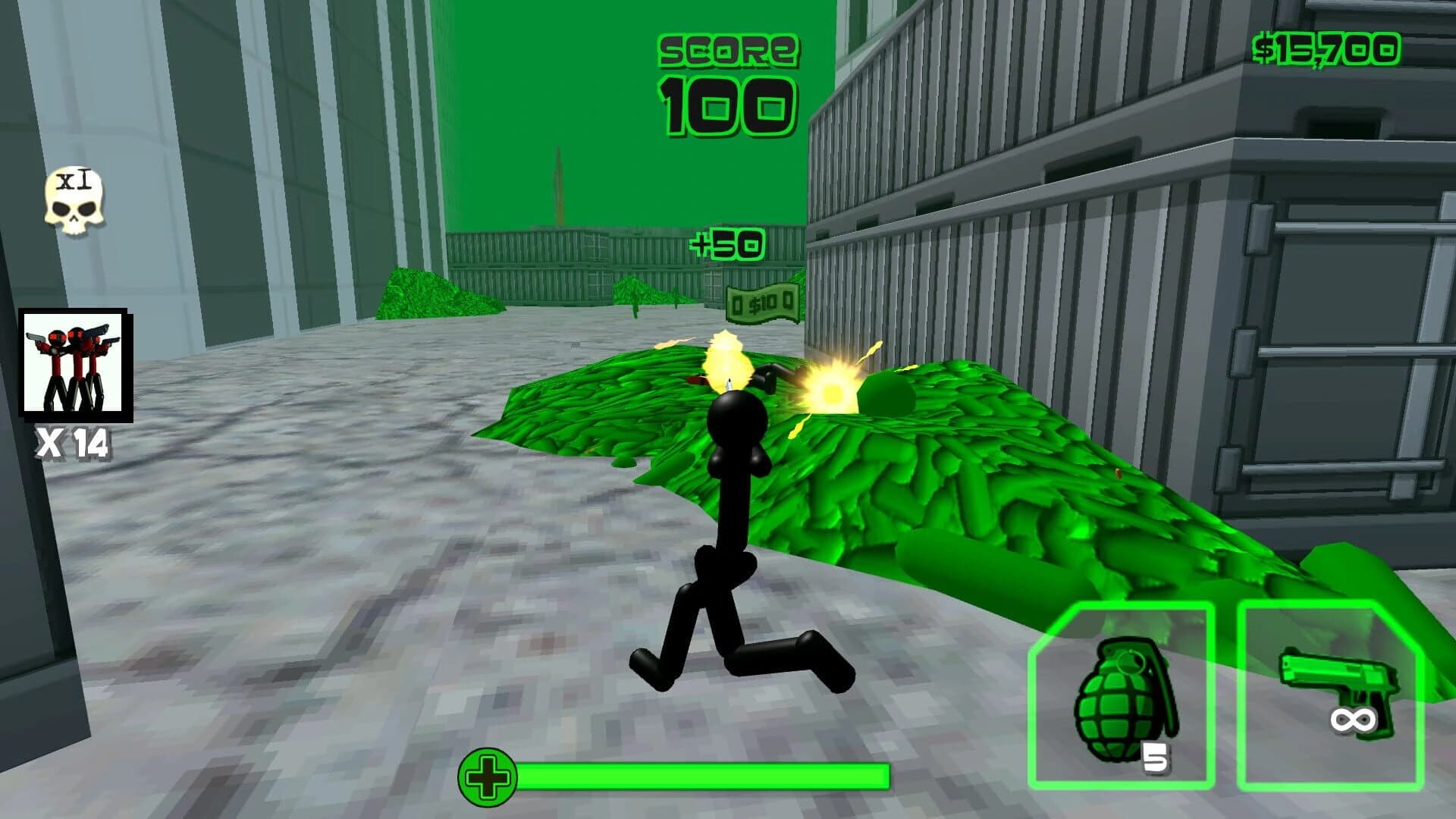 Stickman Zombie Shooting 3D screenshot 5