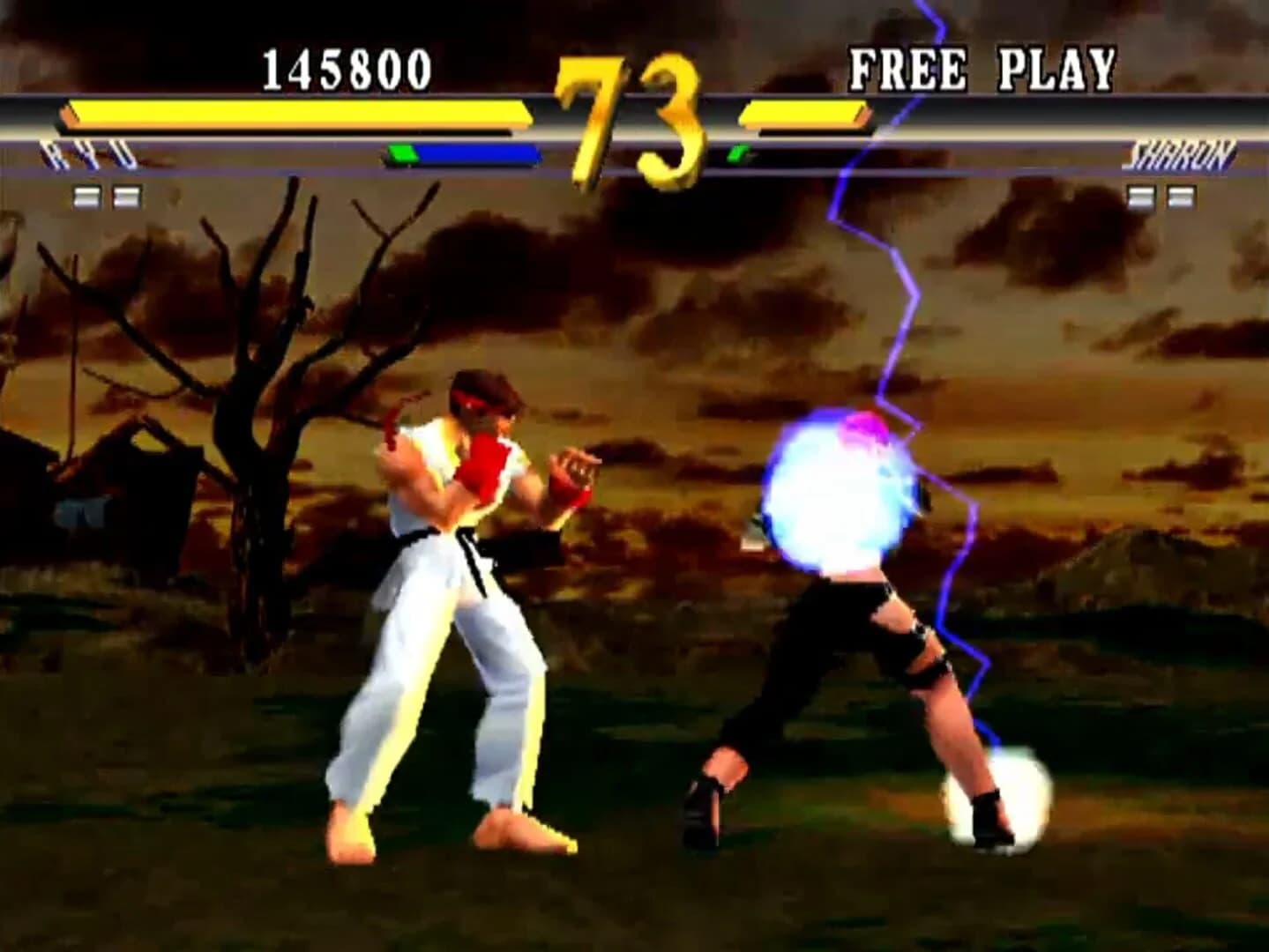 Street Fighter EX2 screenshot 1