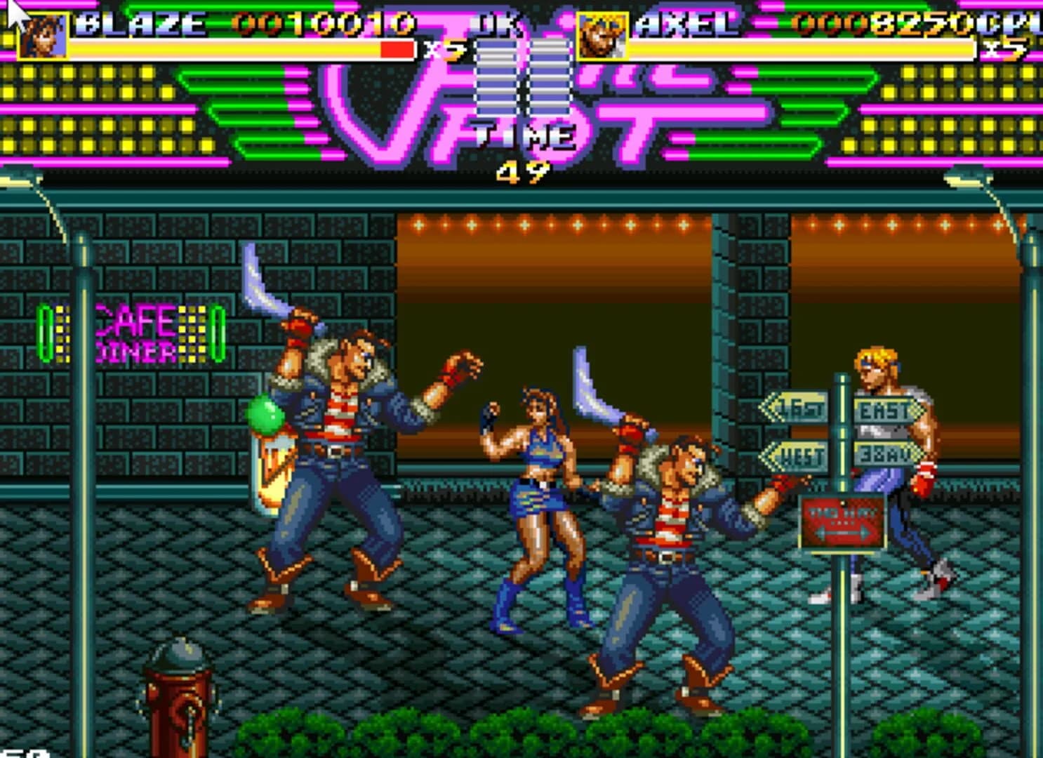 Streets of Rage Remake screenshot 1