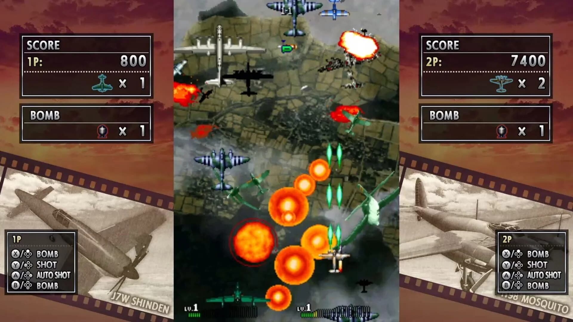Strikers 1945 II screenshot 2