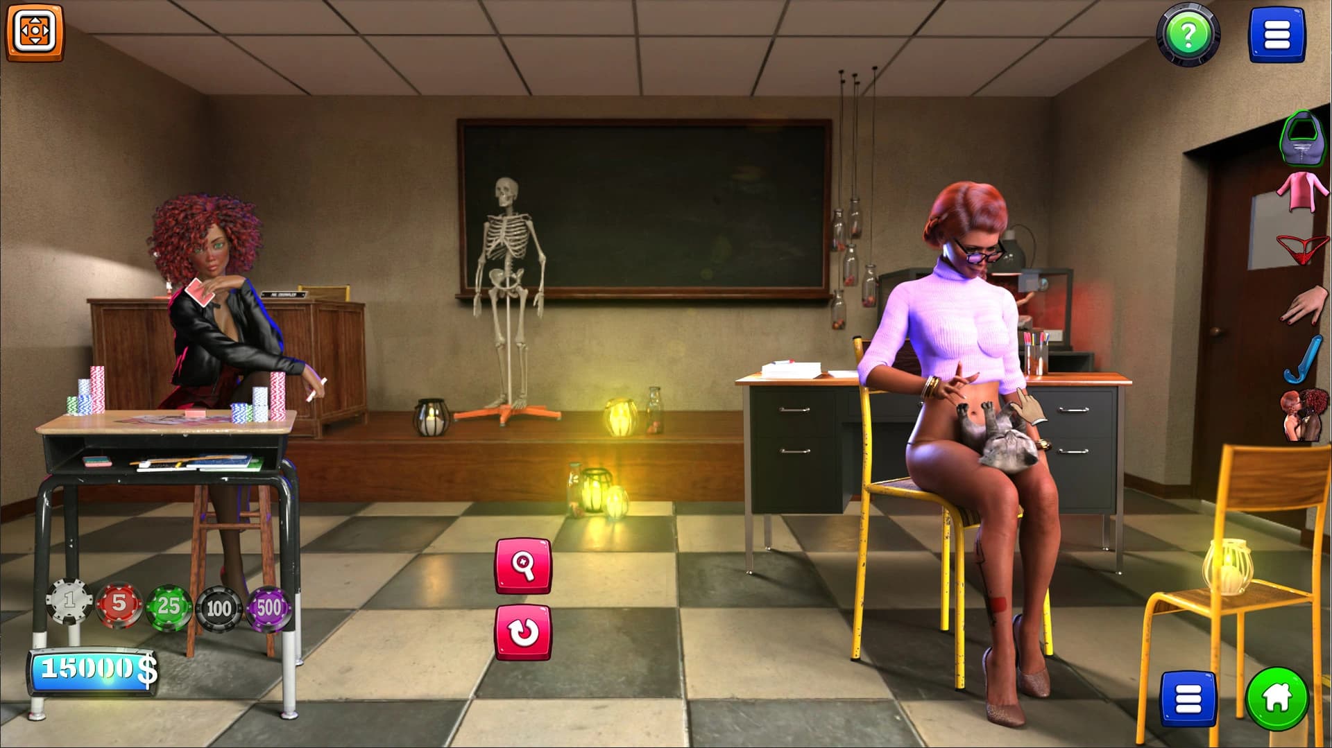 Strip Black Jack: Sex Teacher screenshot 2
