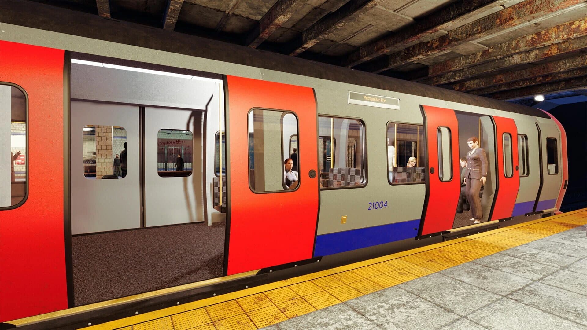 Subway Simulator: Underground Train Ride screenshot 3