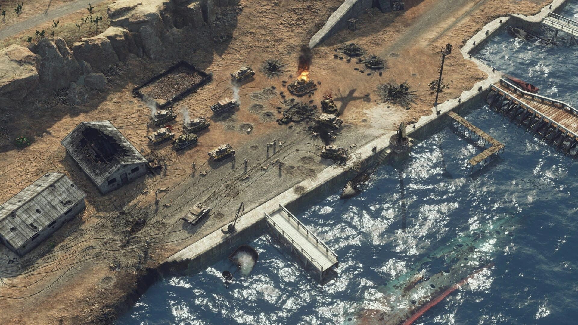 Sudden Strike 4: Africa-Desert War screenshot 2