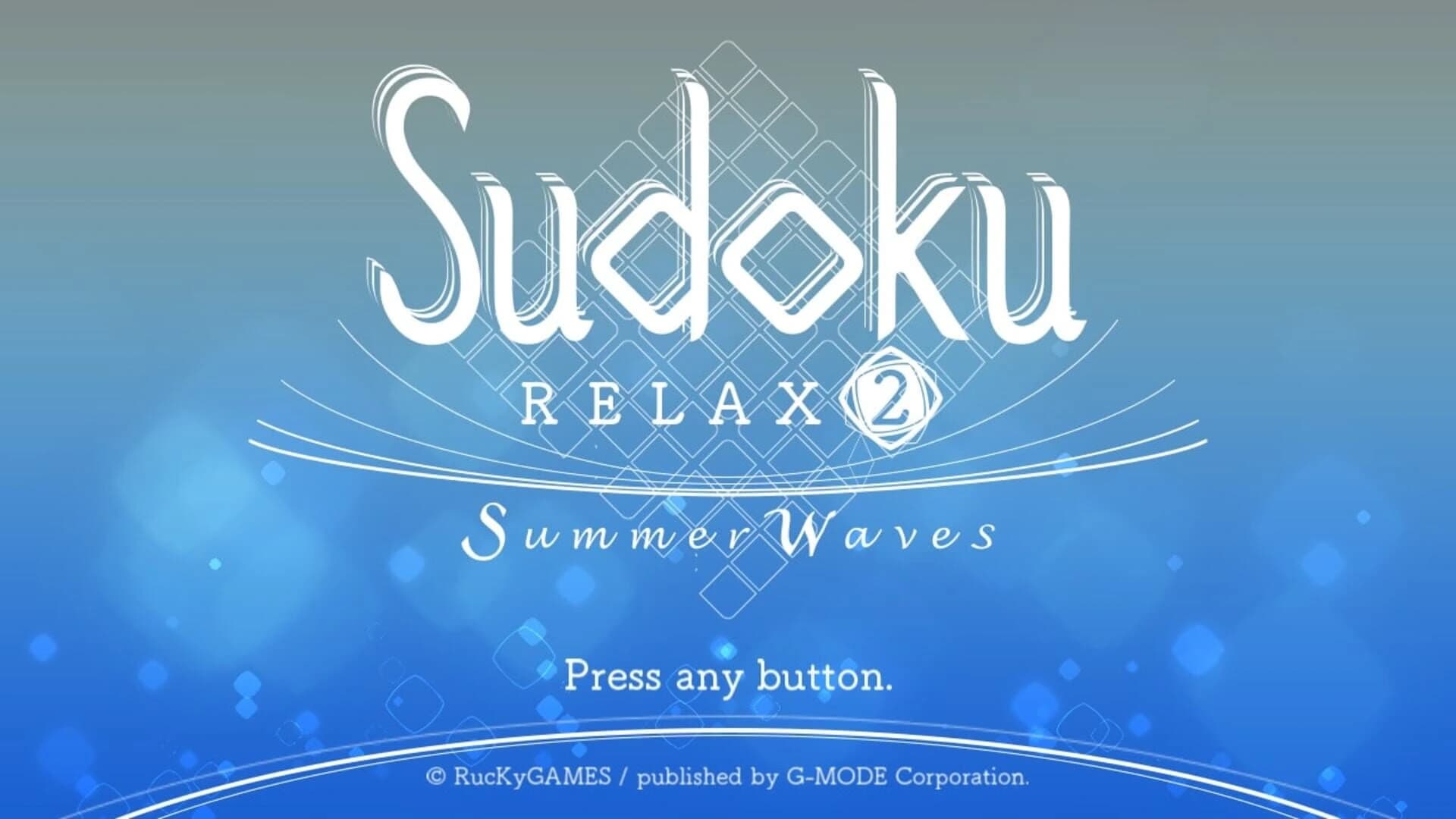 Sudoku Relax 2 Summer Waves screenshot 1
