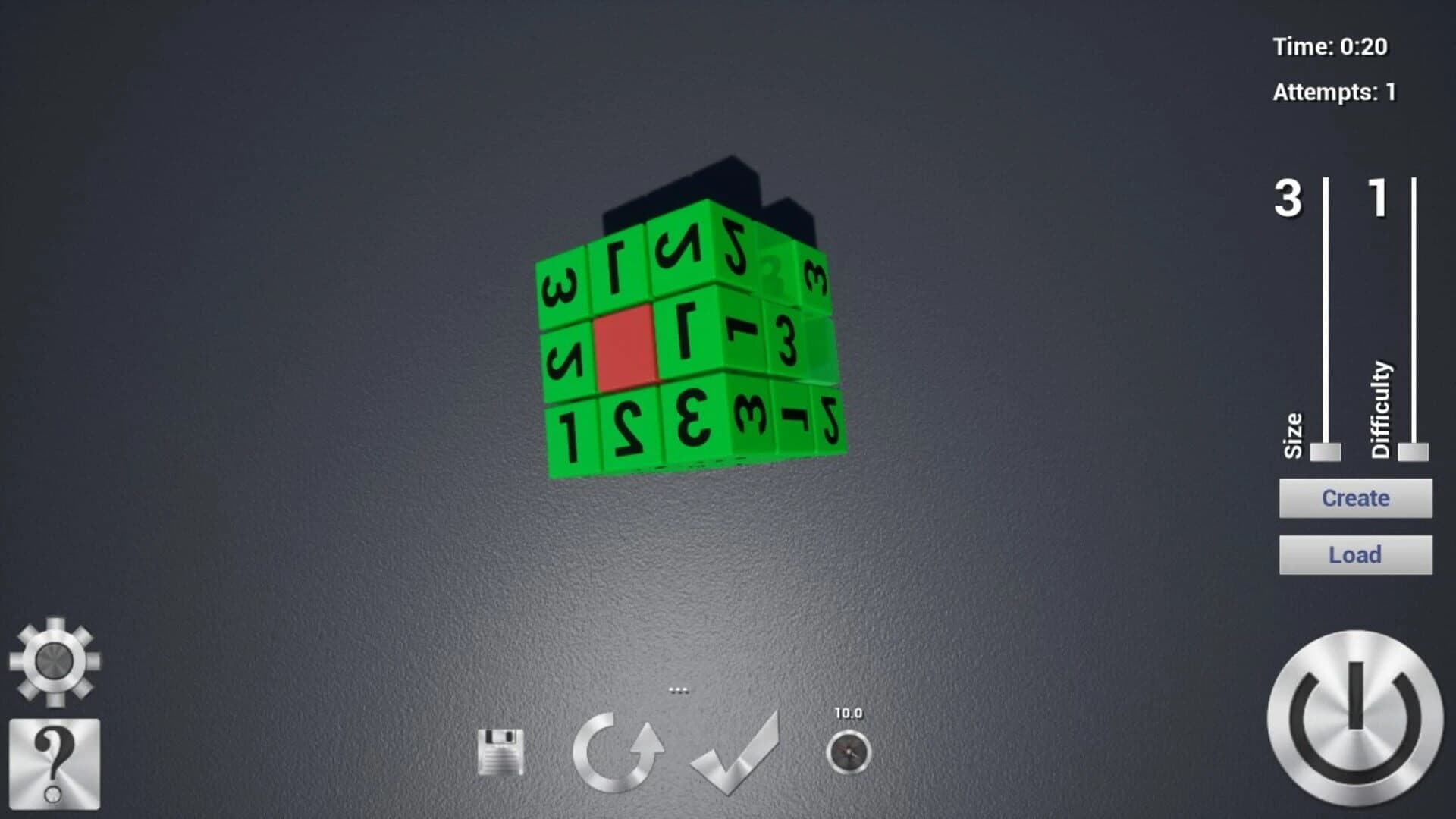 Sudoku3D 2: The Cube screenshot 1