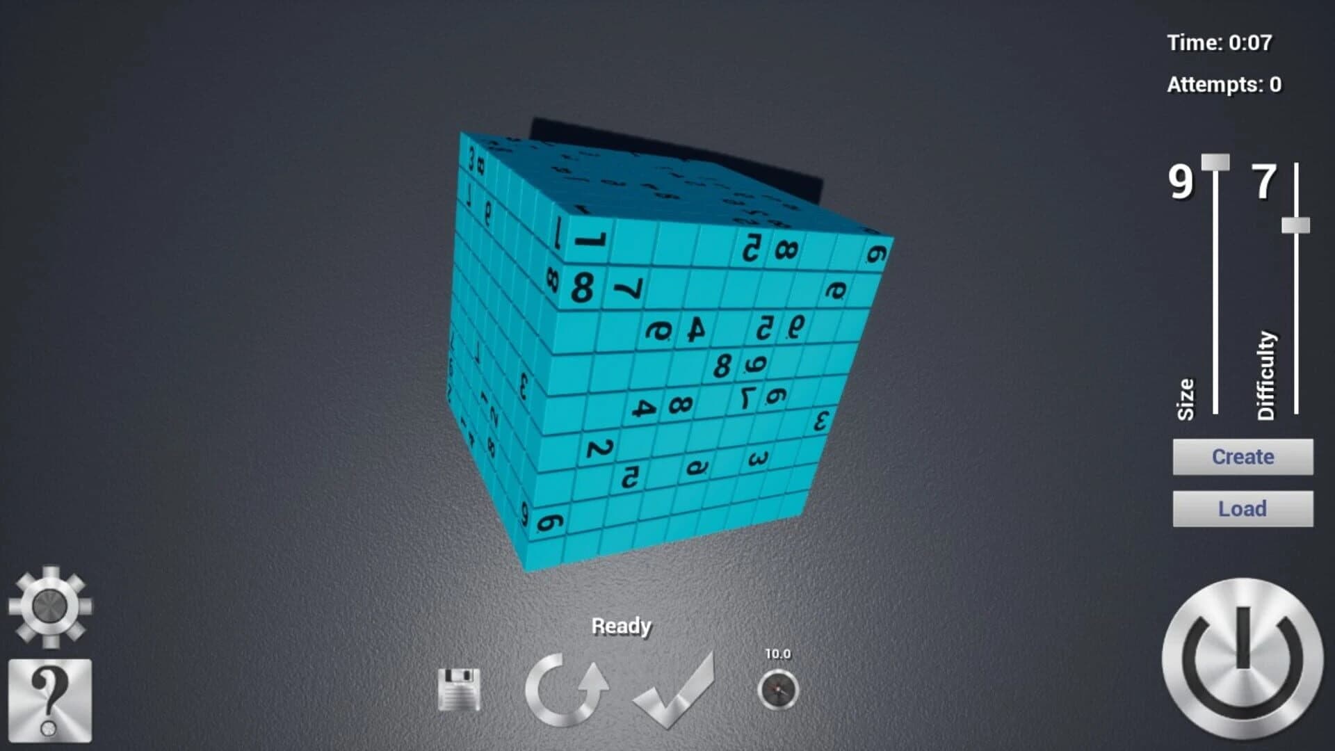 Sudoku3D 2: The Cube screenshot 5