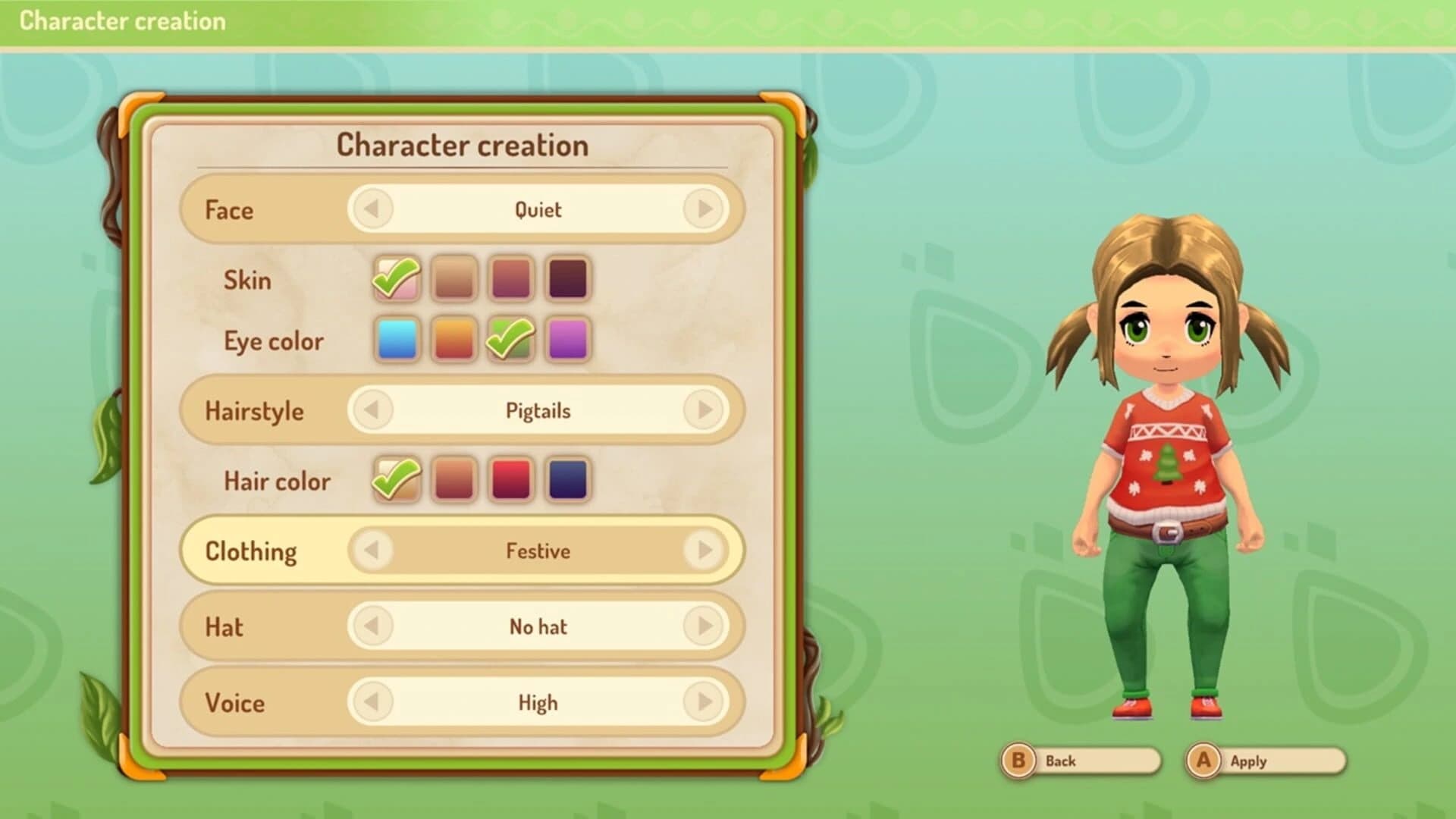 Sugardew Island: Christmas Costume screenshot 1