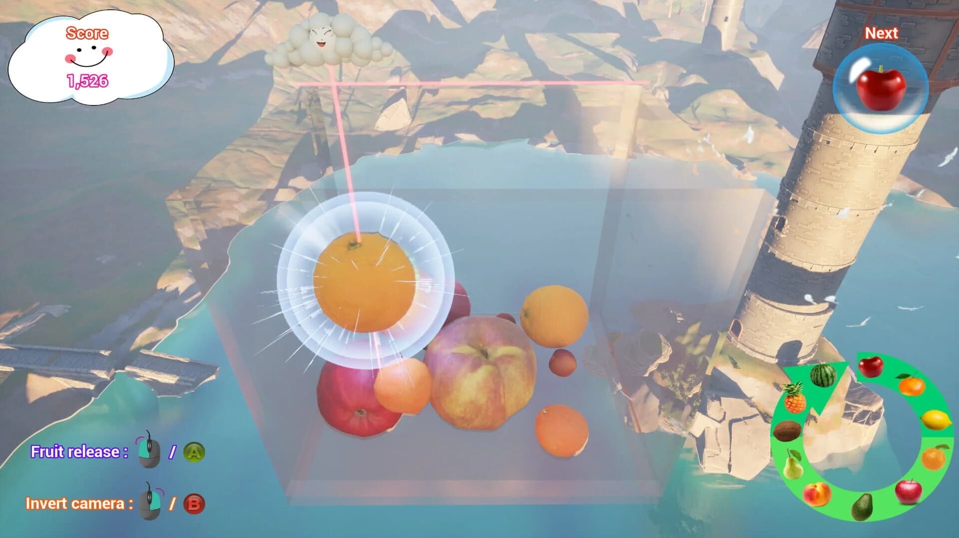 Suika game 3D screenshot 3