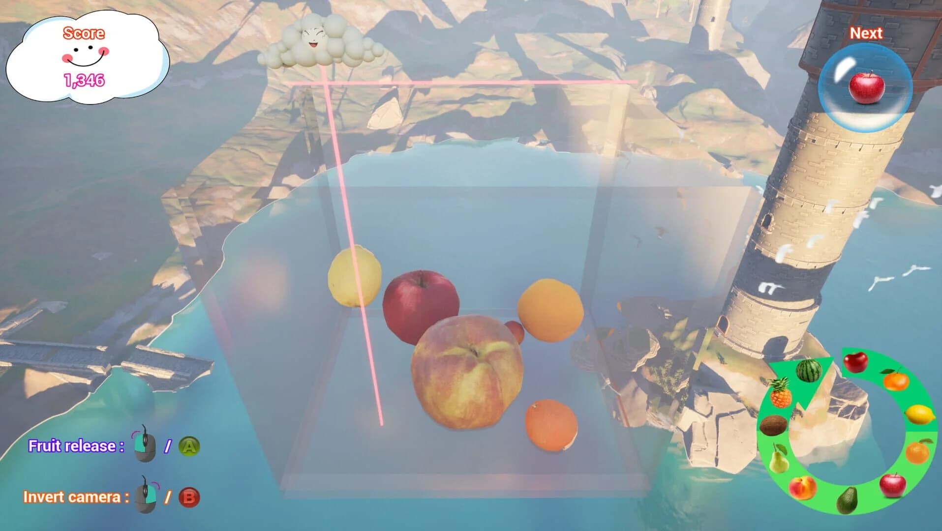 Suika game 3D screenshot 4