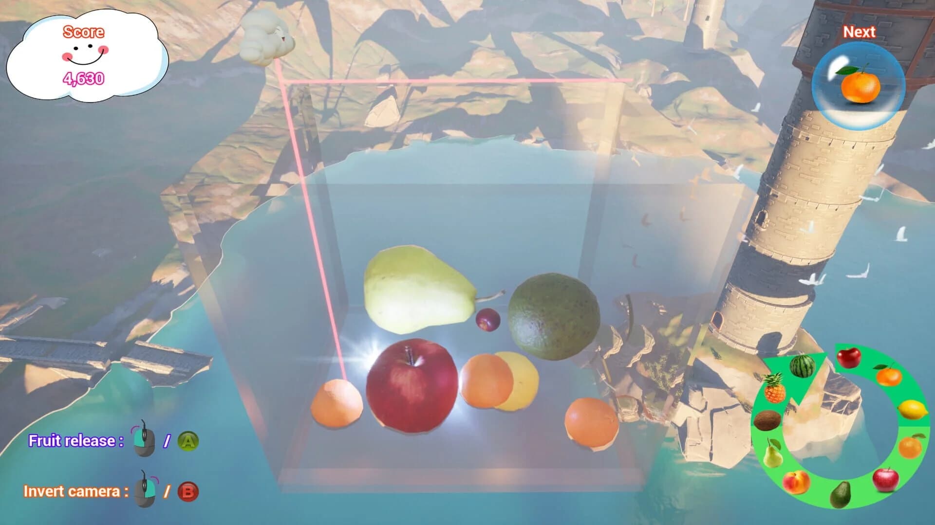 Suika game 3D screenshot 1