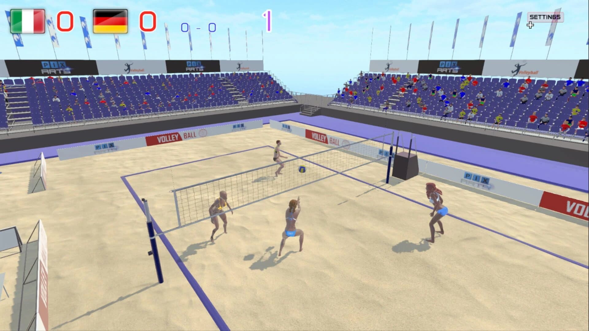 Summer Games Beach Volley screenshot 3