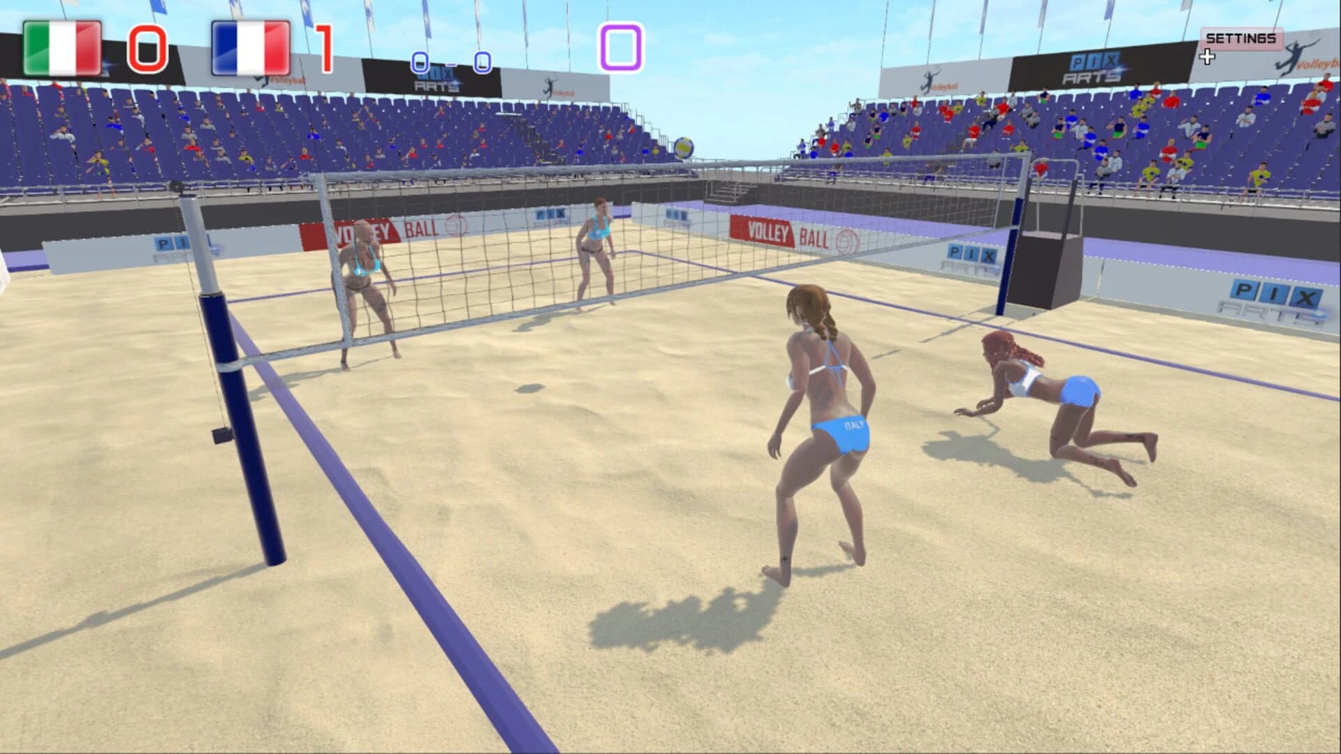 Summer Games Beach Volley screenshot 1