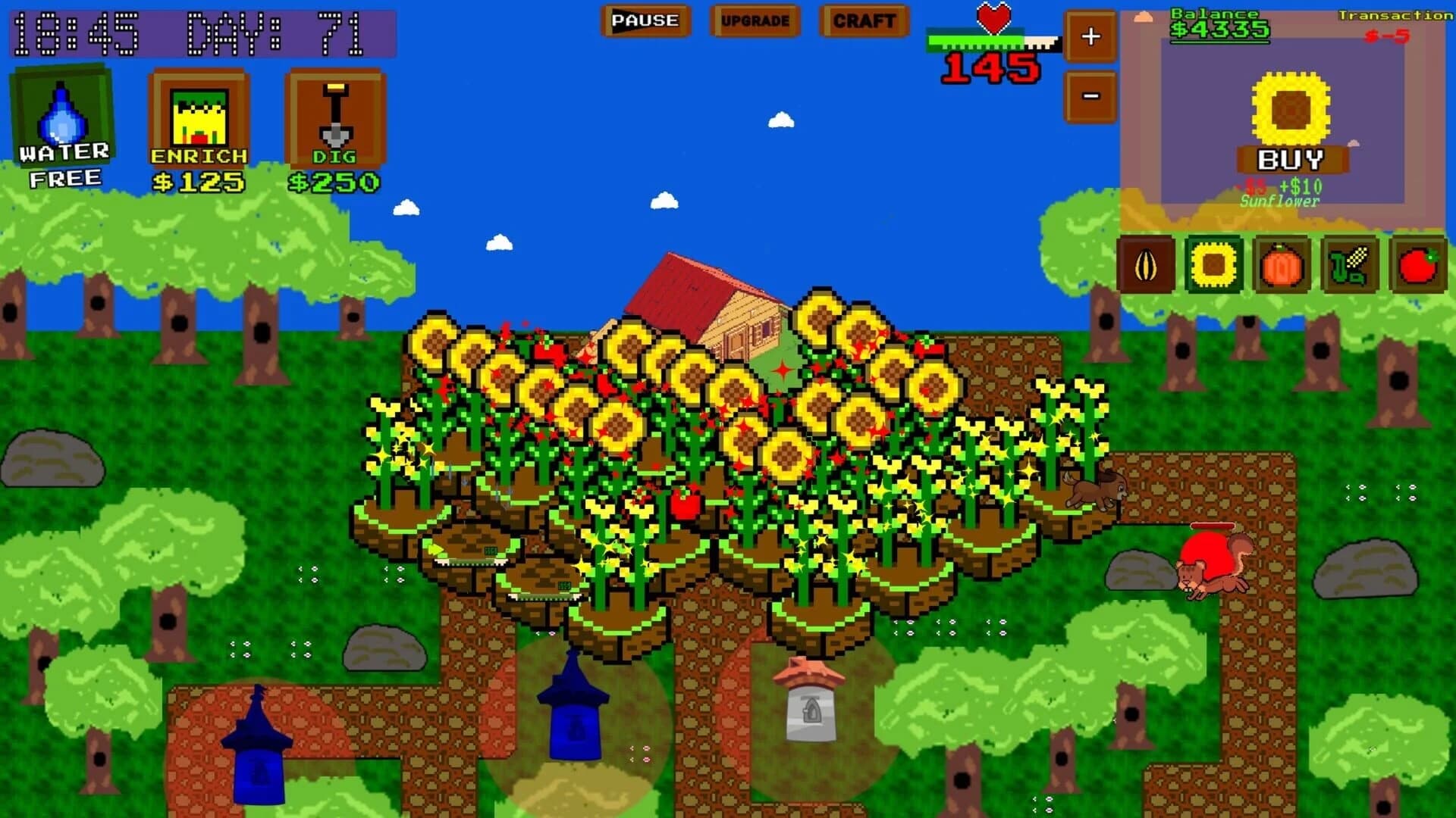 Sunflower Stronghold screenshot 1