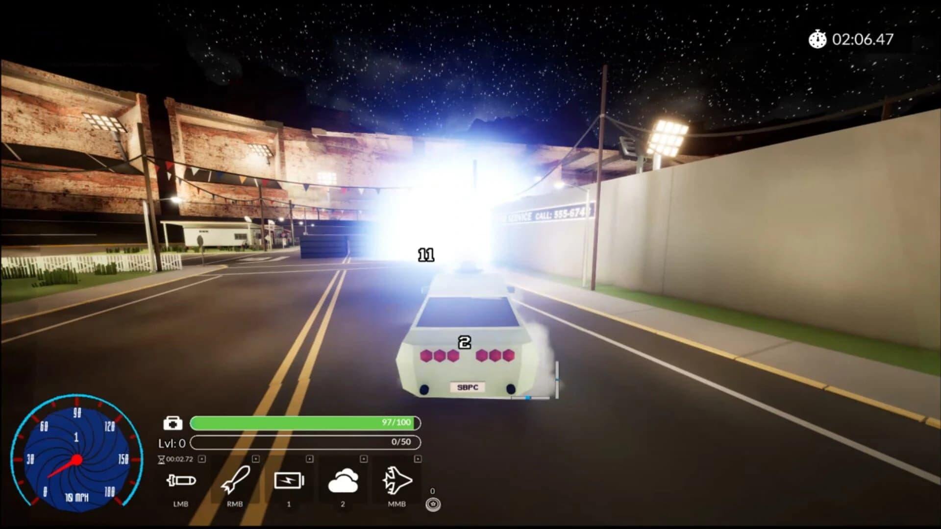 Super Battle Polycars screenshot 2