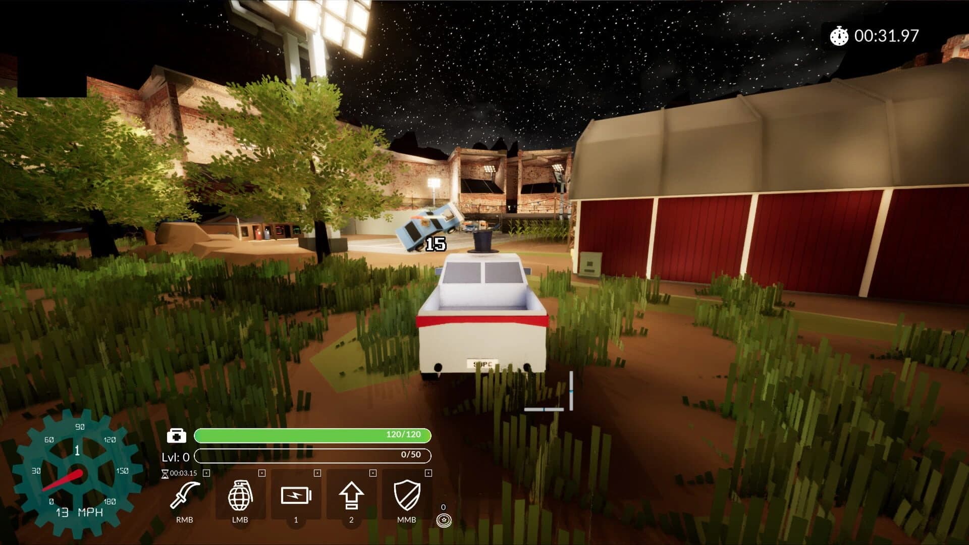 Super Battle Polycars screenshot 1