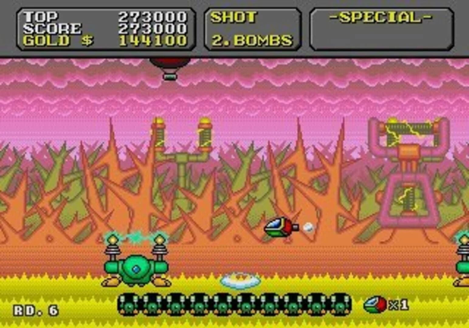 Super Fantasy Zone screenshot 4