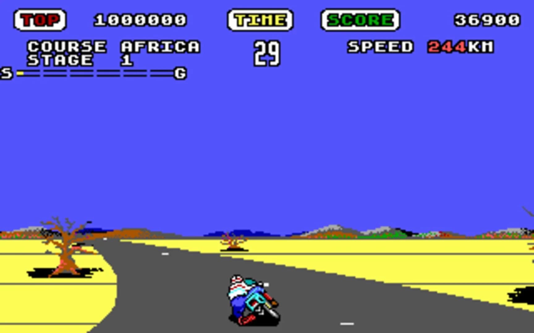 Super Hang-On screenshot 1