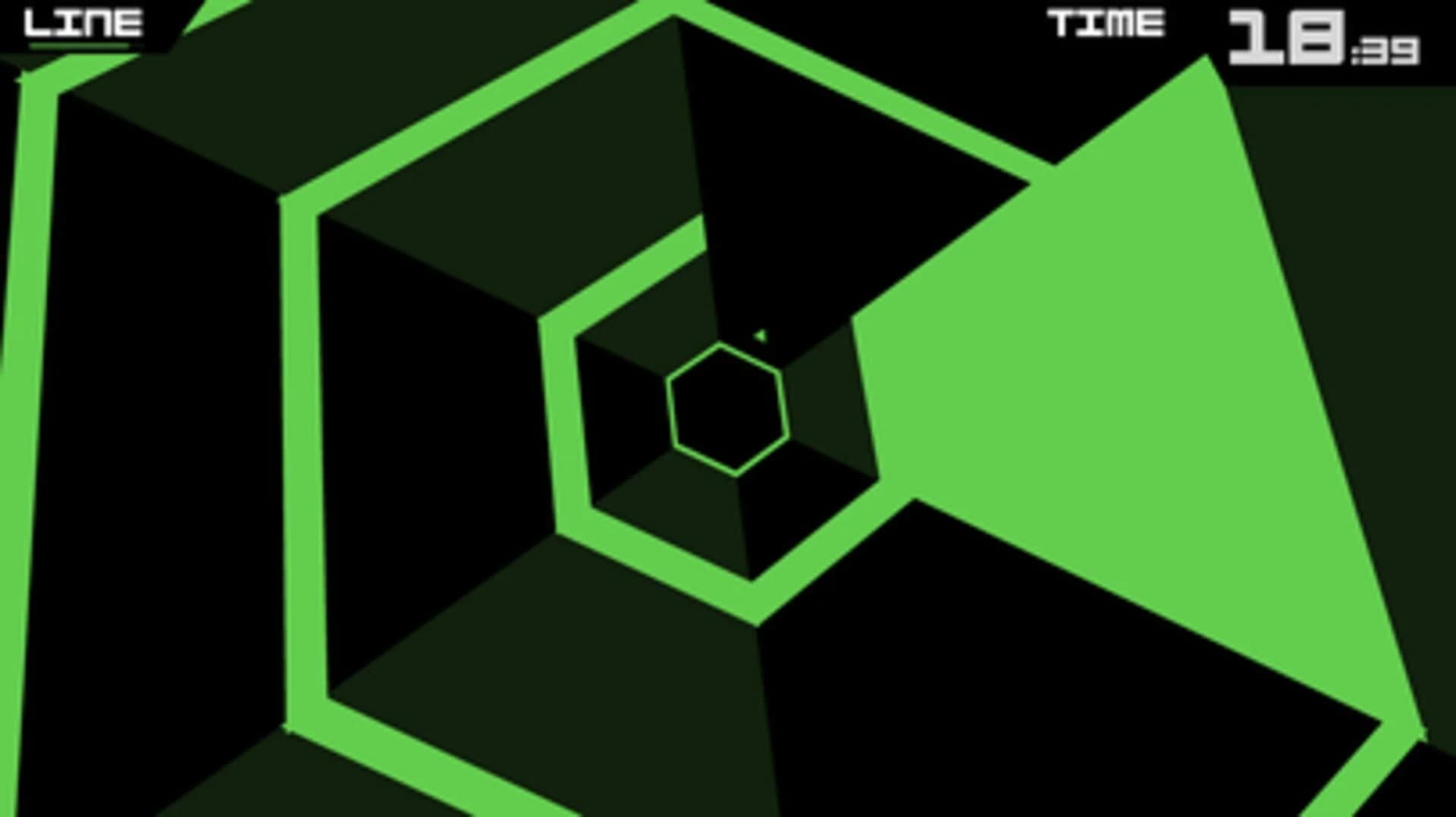 Super Hexagon screenshot 1