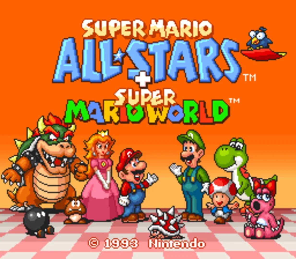 Super Mario All-Stars + Super Mario World screenshot 1