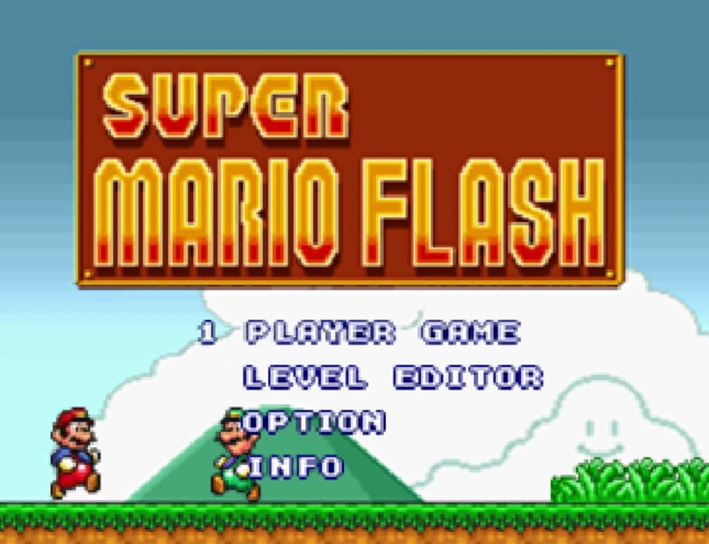 Super Mario Flash screenshot 1