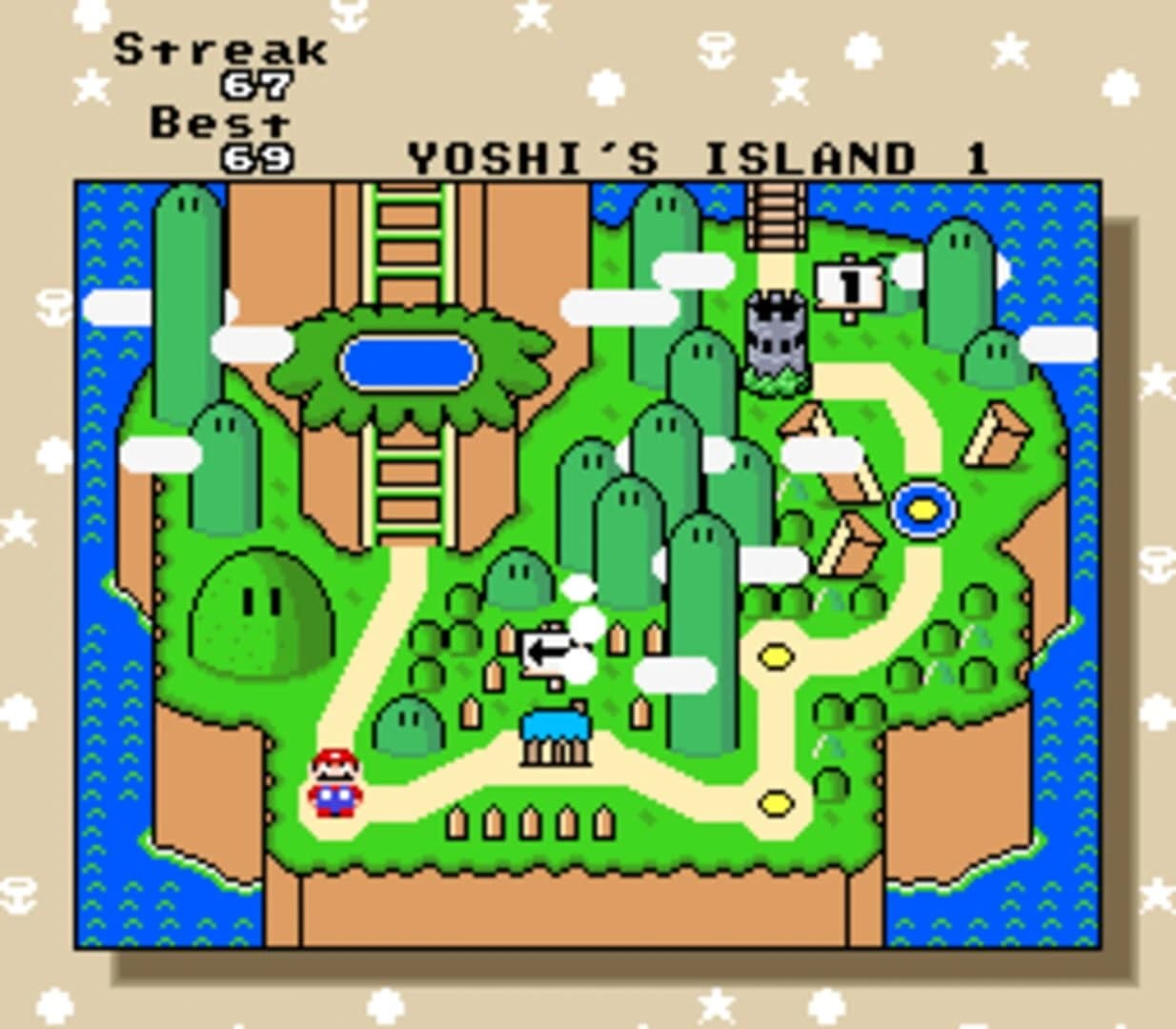 Super Mario Worldle screenshot 1