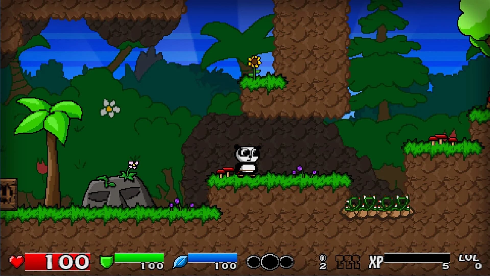 Super Panda Adventures screenshot 1