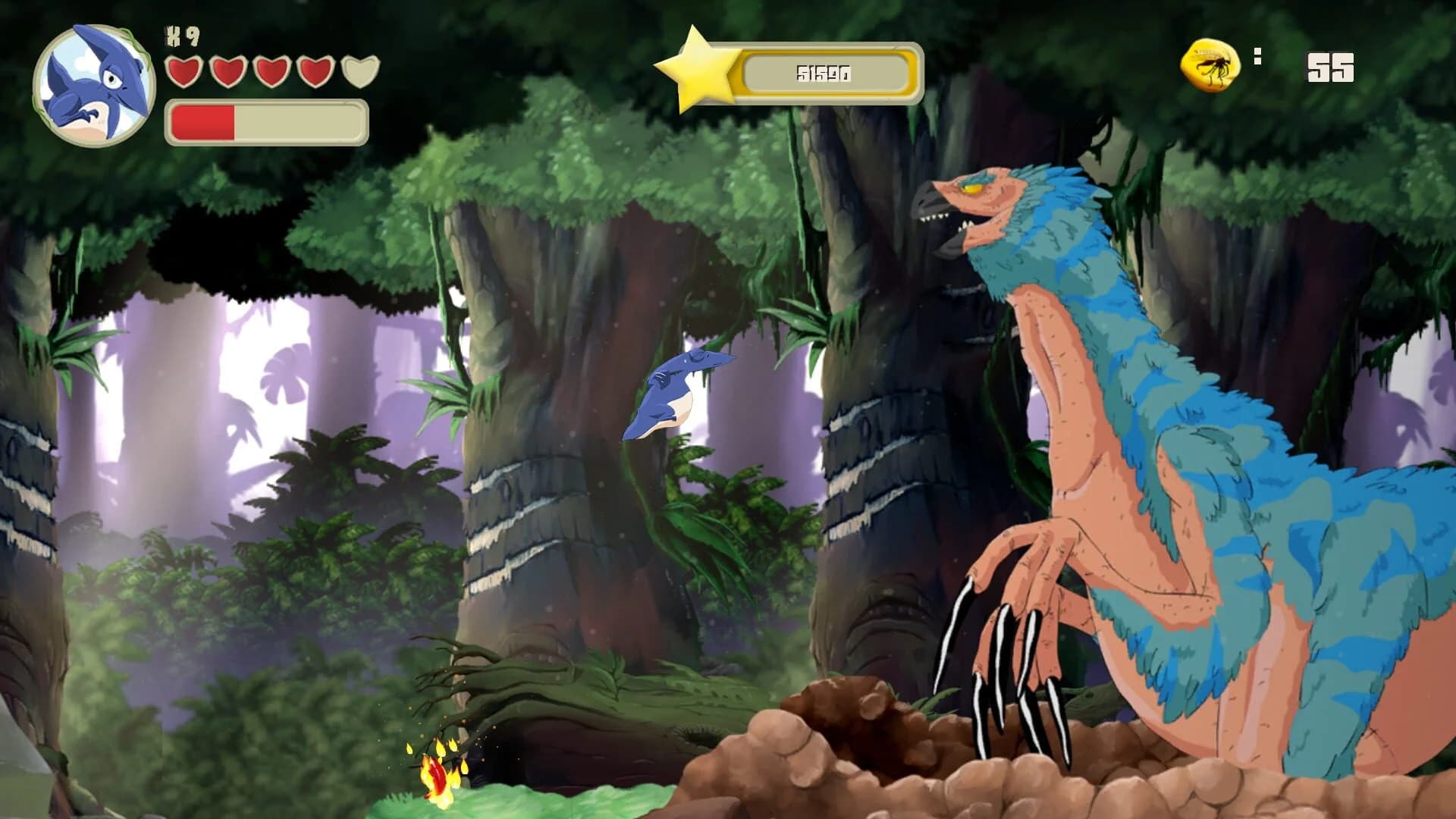 Super Saurio Fly screenshot 2