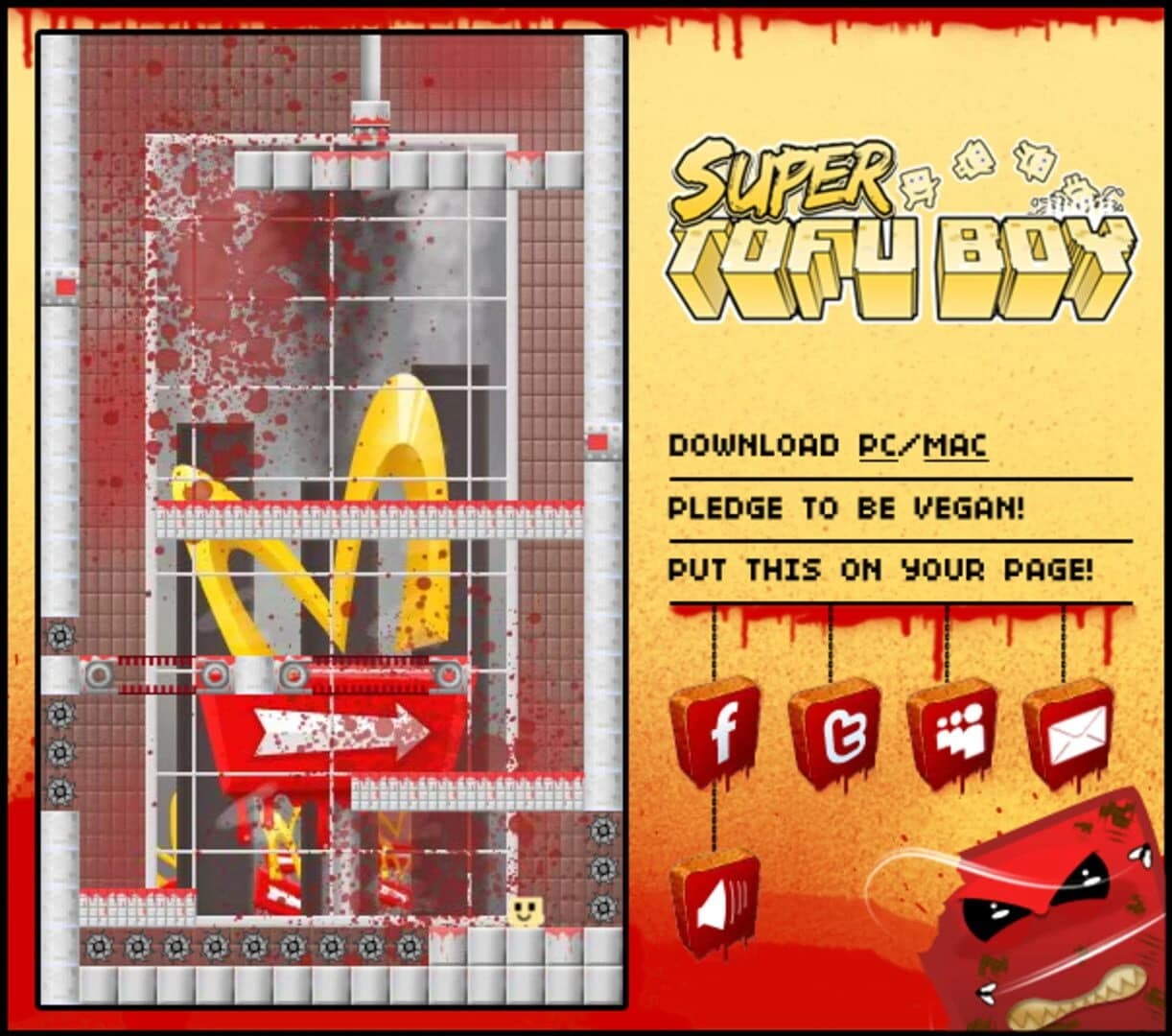 Super Tofu Boy screenshot 3