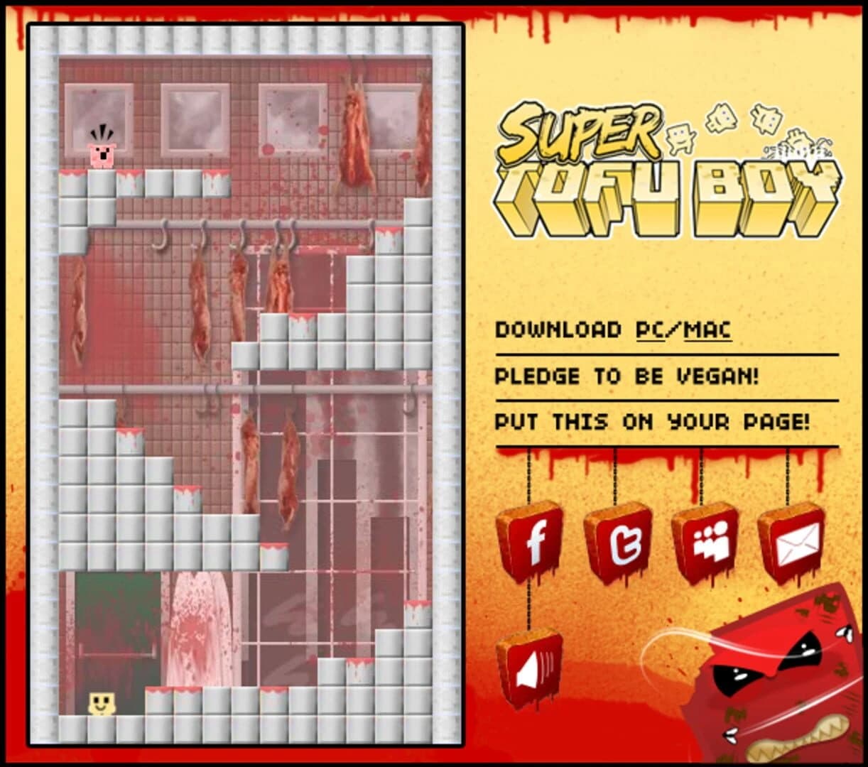 Super Tofu Boy screenshot 2