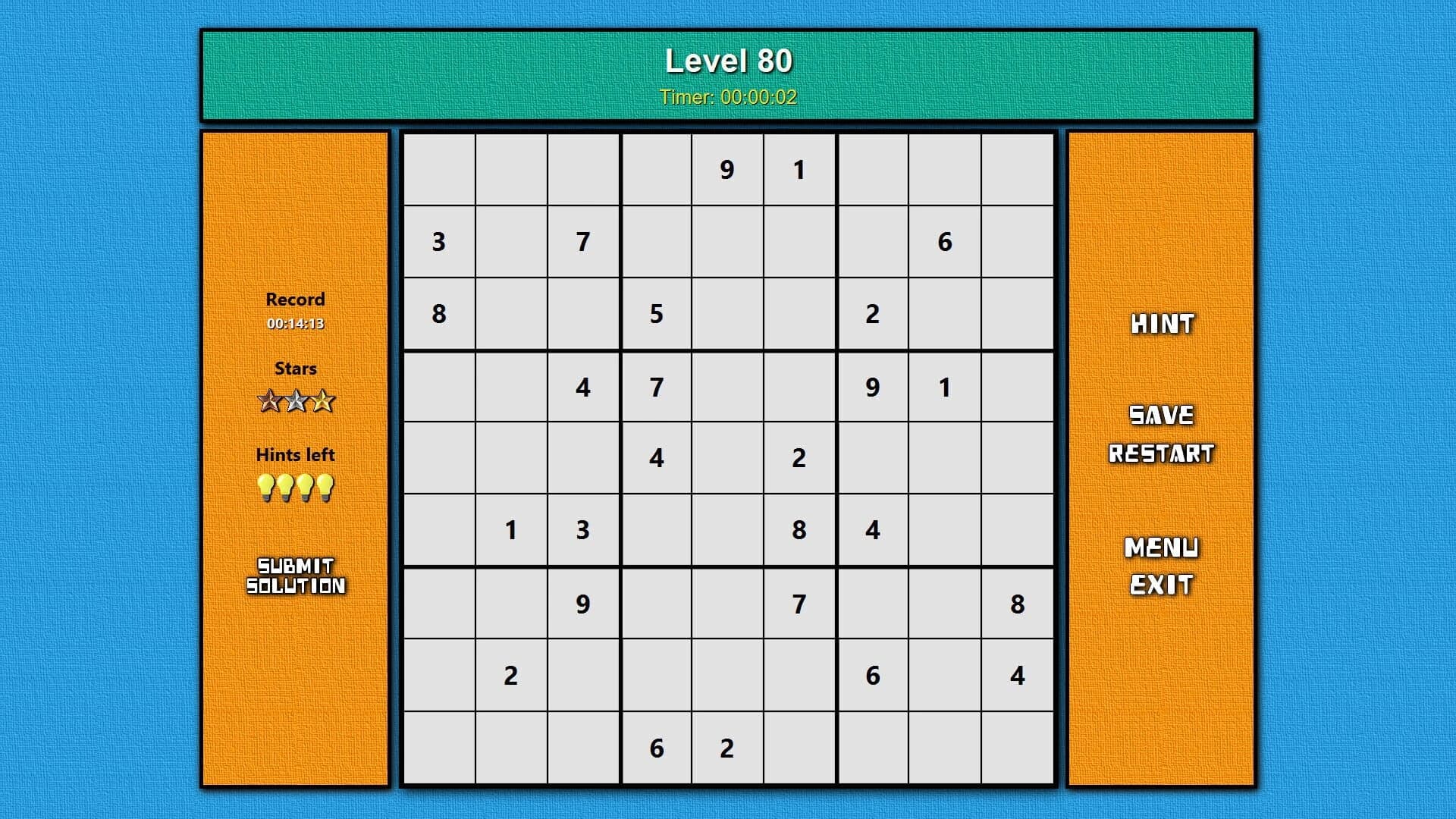 Super Turbo Sudoku screenshot 4