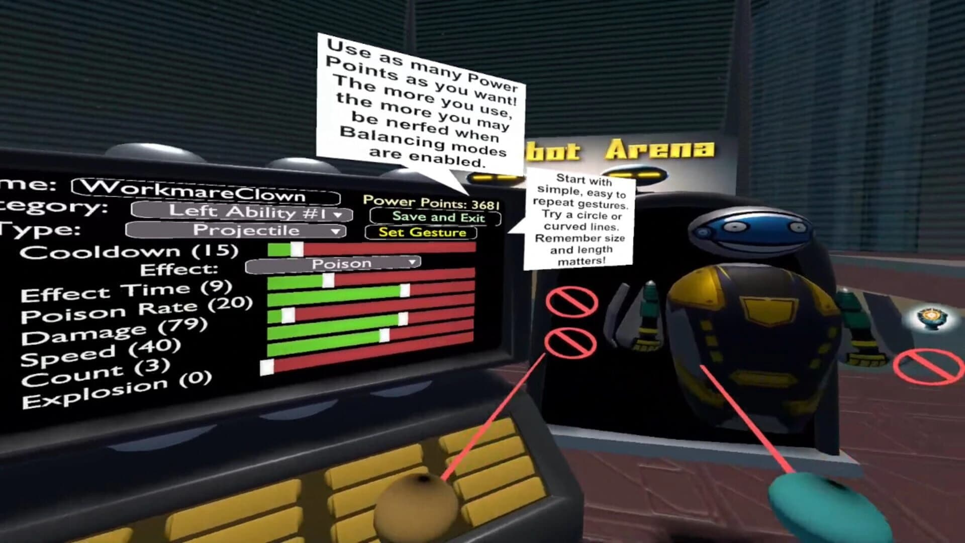 Superbot Arena screenshot 2