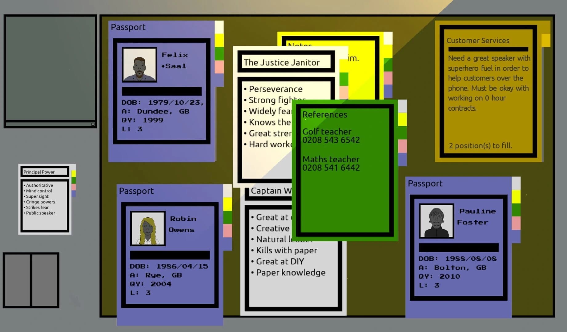 Superhero Recruitment Simulator screenshot 5