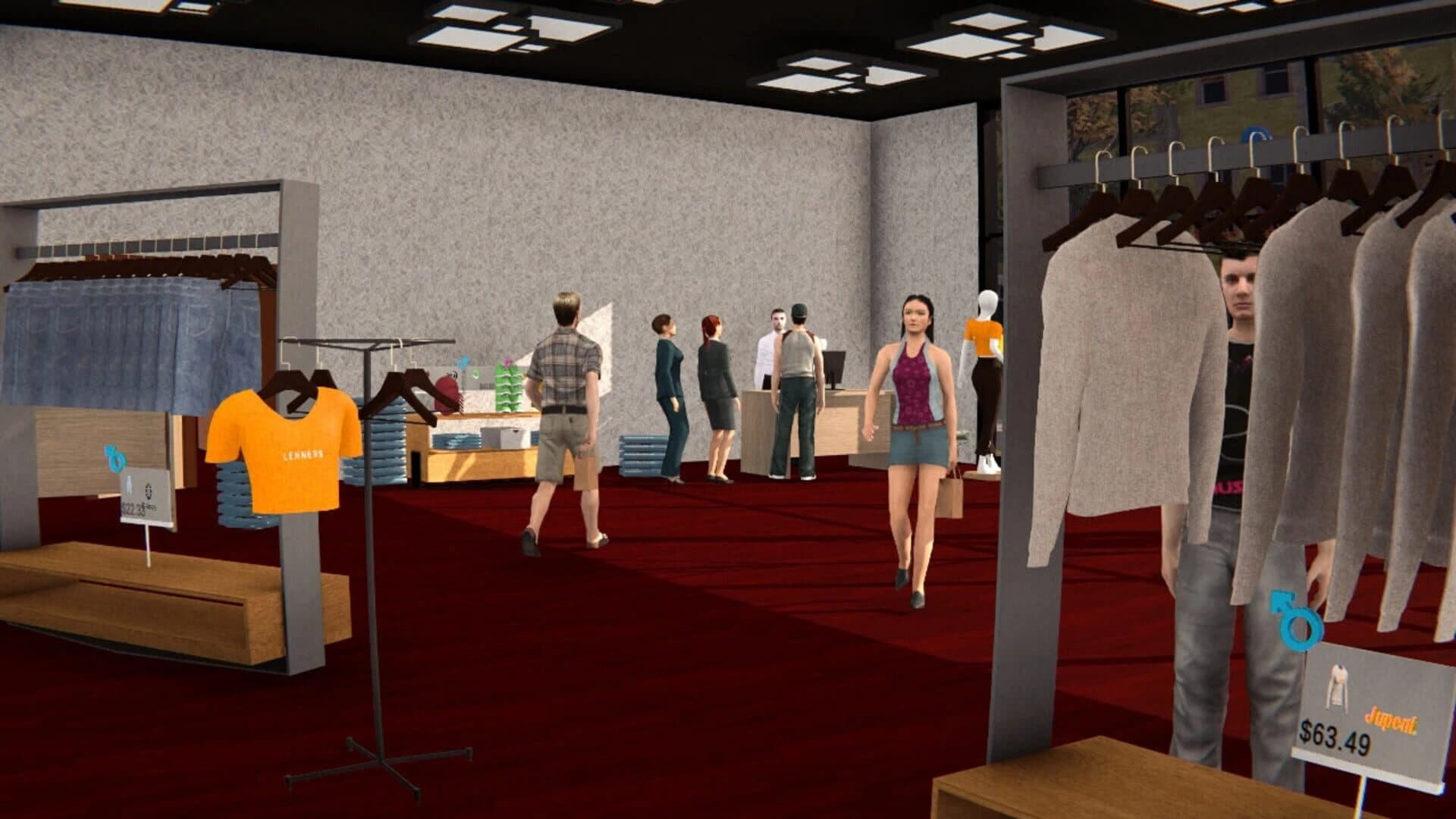 Supermarket & Clothing Store Simulator screenshot 4