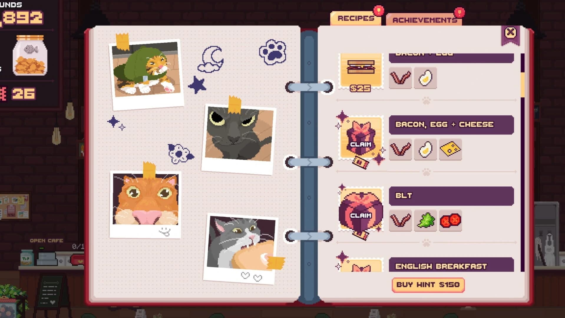 Supurr Cat Cafe: Sandwich Rush screenshot 2