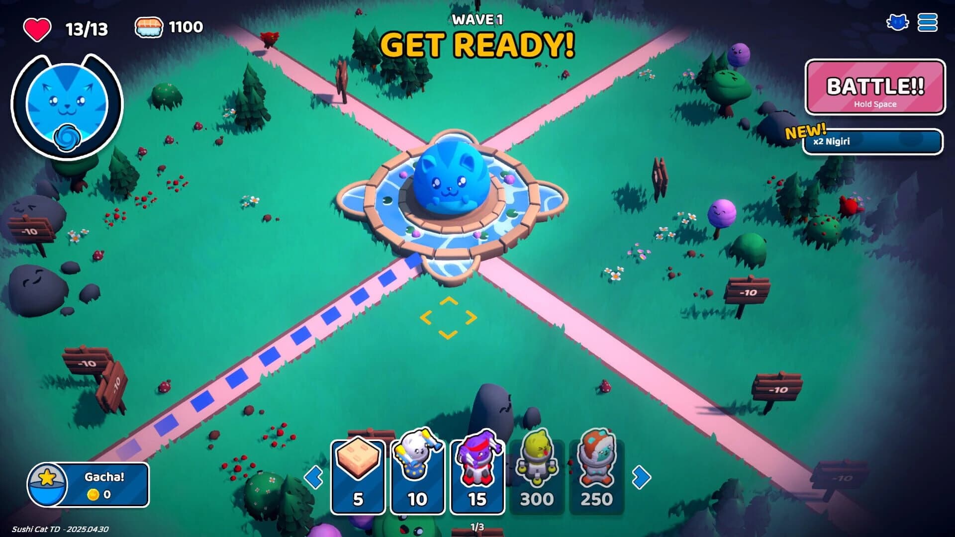 Sushi Cat: Tower Defense screenshot 2