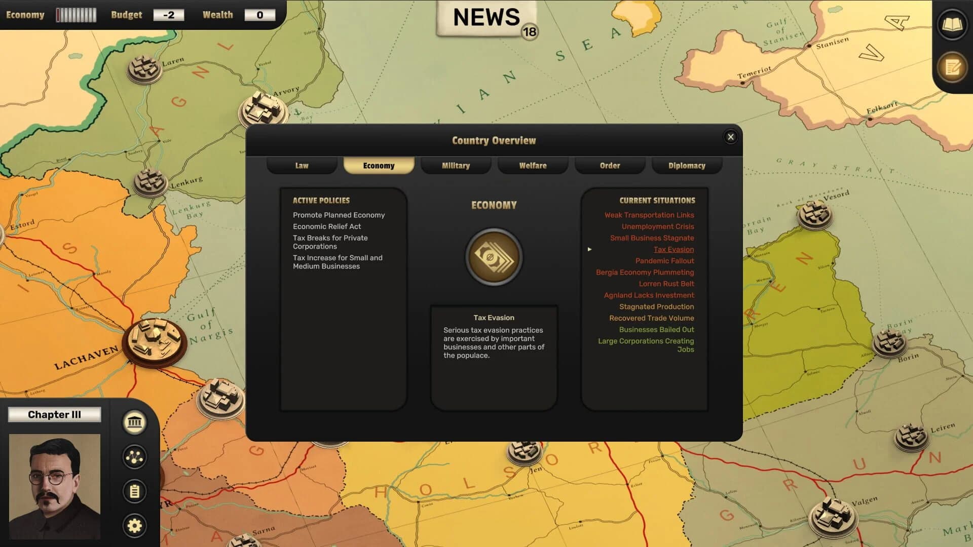 Suzerain screenshot 1