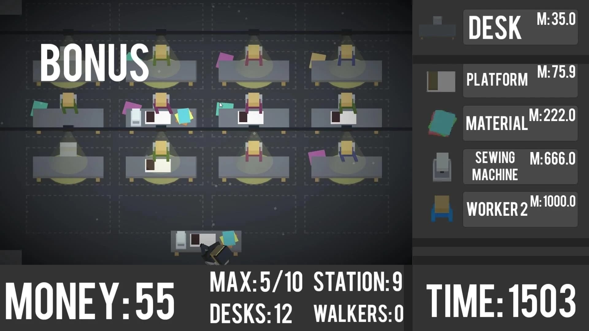 SweatShop screenshot 2