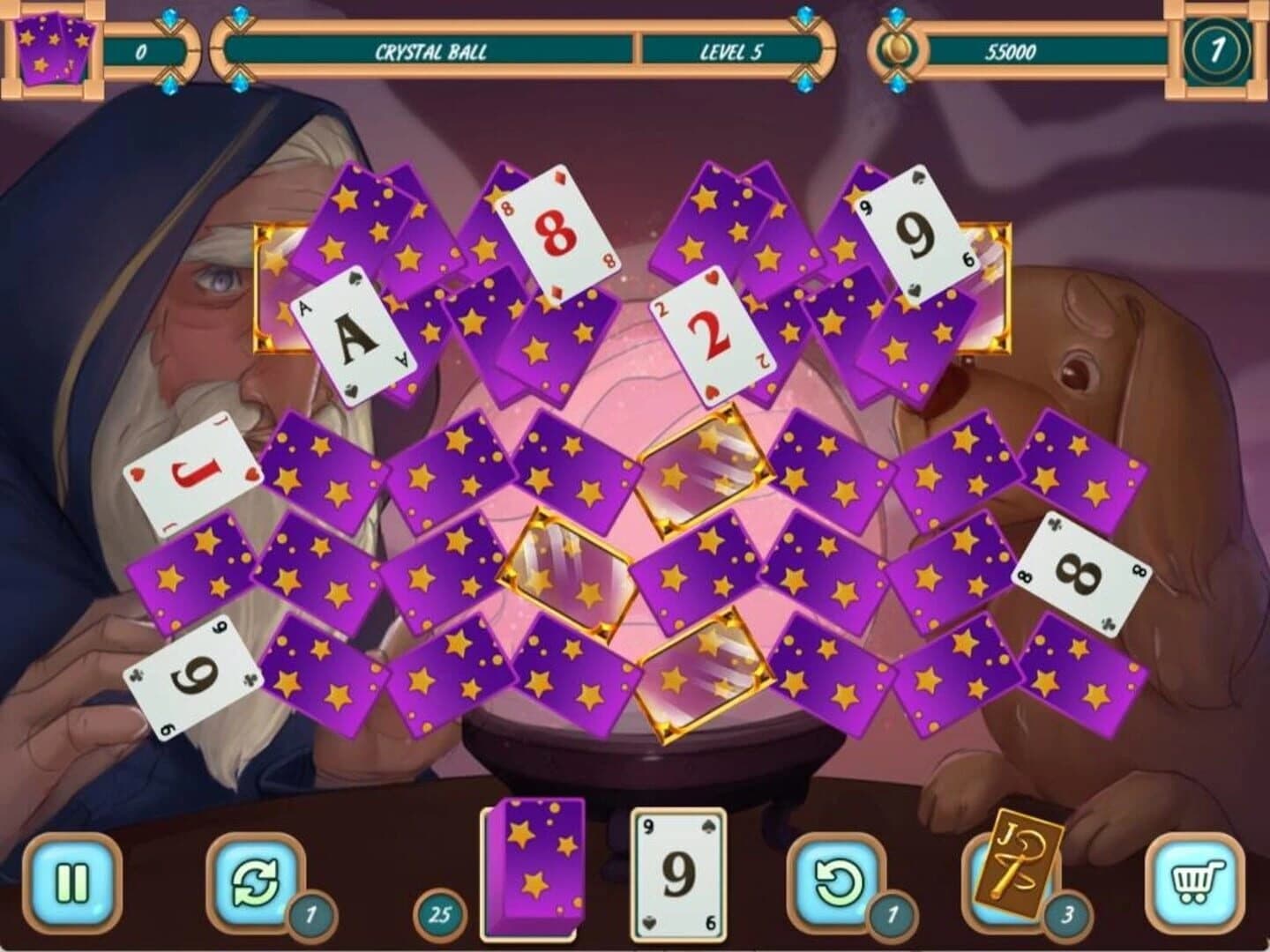 Sweet Solitaire: School Witch 2 screenshot 1