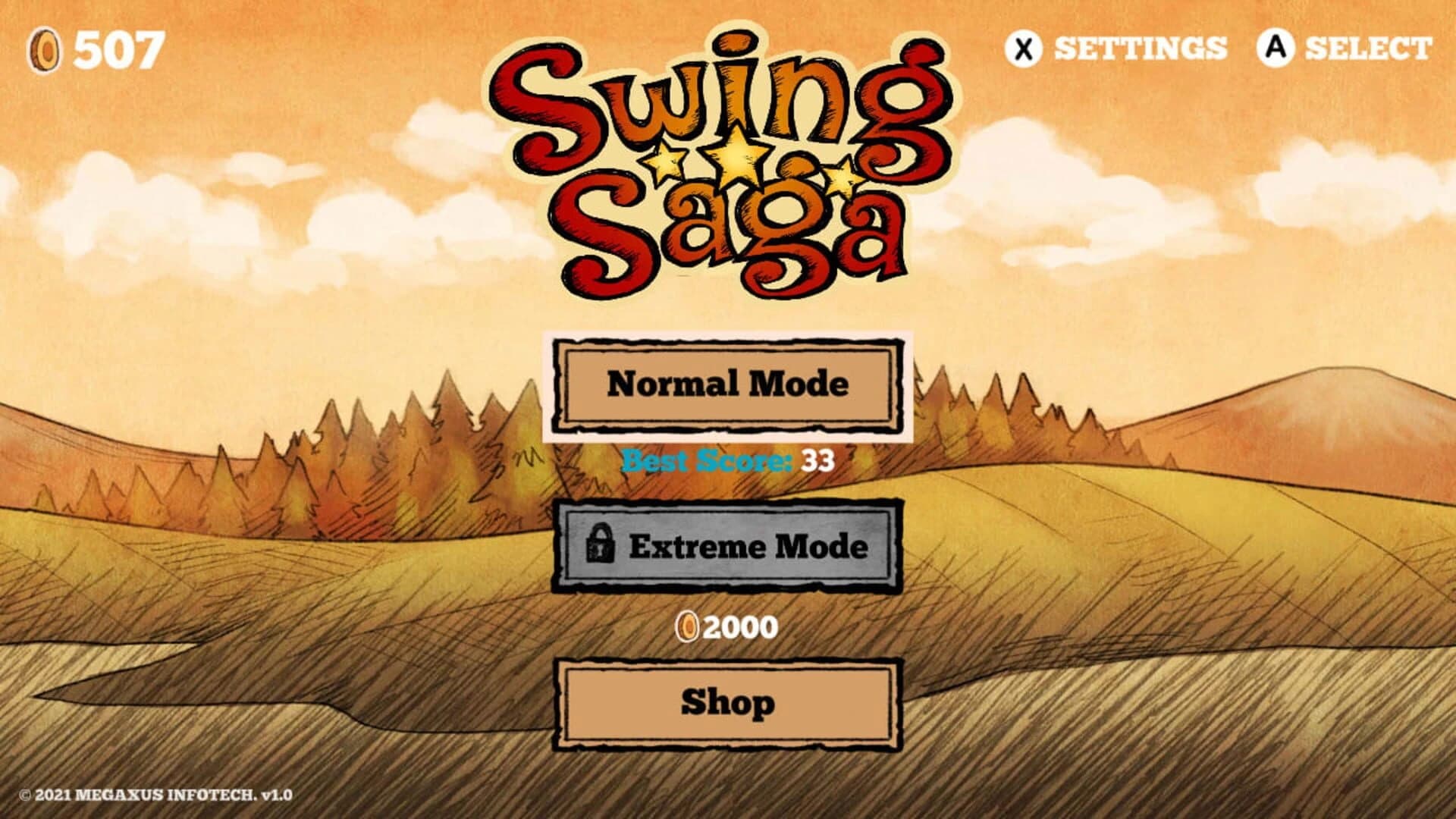Swing Saga screenshot 1