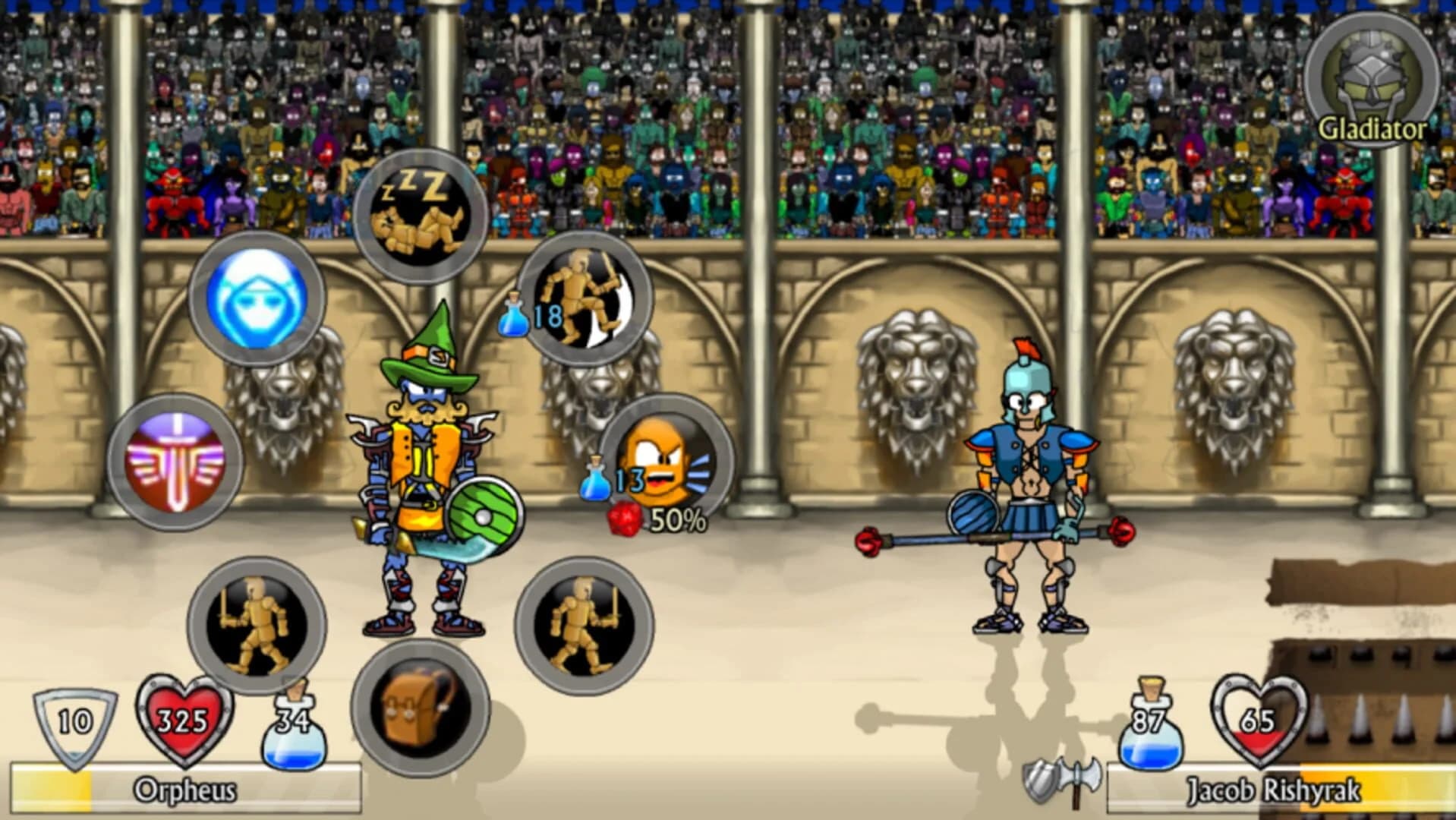 Swords and Sandals II screenshot 1