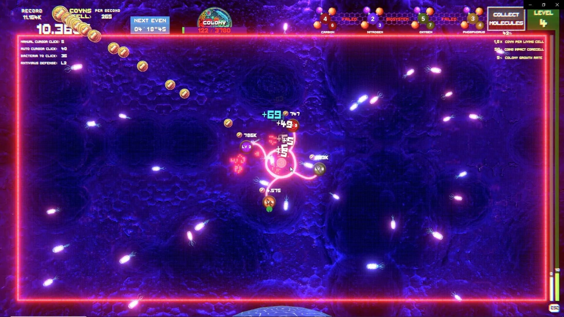 SynthetiCell BioClicker screenshot 3