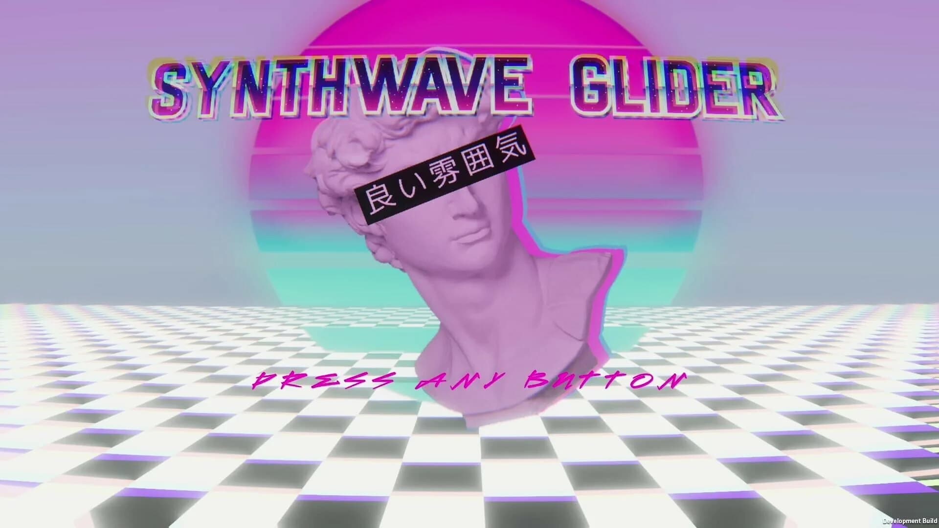 Synthwave Glider screenshot 1